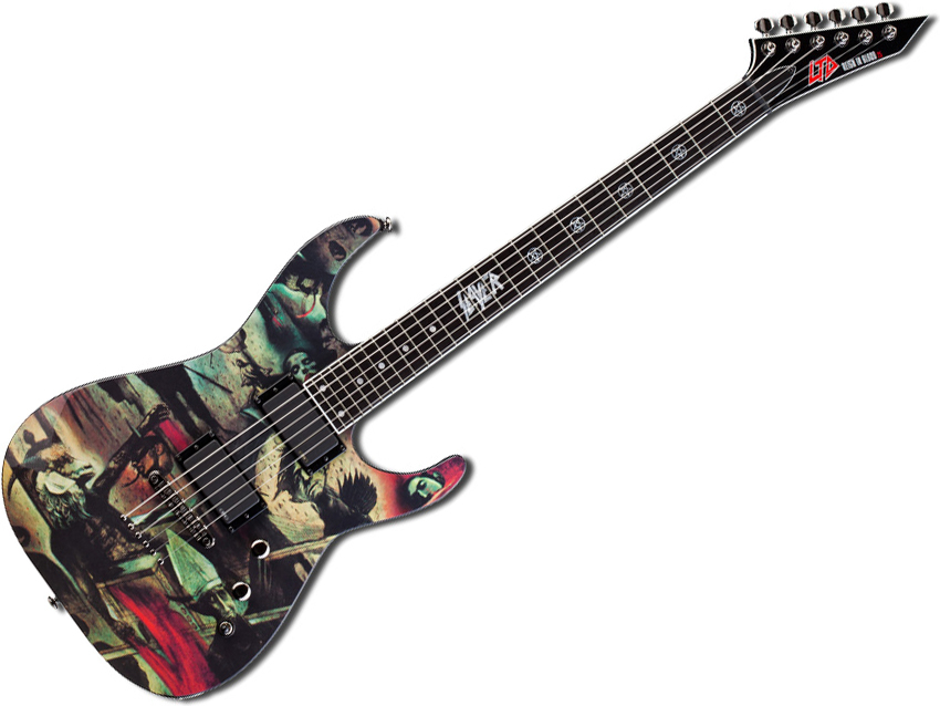 ESP Intros Limited Edition Slayer Reign In Blood Guitar